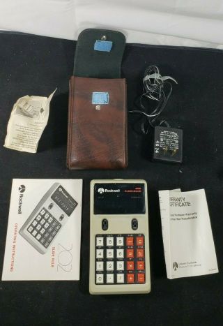 Rare Vintage Unicom 202/sr The Slide Rule Calculator Mib Complete Extremely Rare