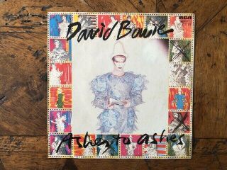 David Bowie - Rare Aussie Rca 45 With Ps " Ashes To Ashes " 1980 Ex