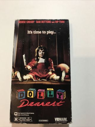 Dolly Dearest Vhs 1994 Horror Rare Vidmark