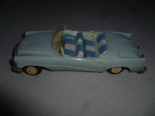 VINTAGE AMT PROMO CAR BUICK SKYLARK 1954 CONVERTIBLE DEALER RARE AUTOMOBILE BLUE 2