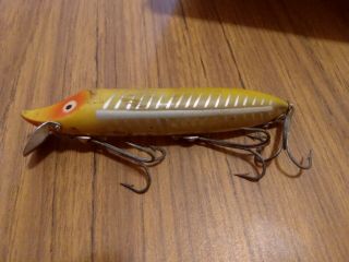 Vintage Heddon Vamp Spook Fishing Lure 4”