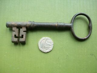 Antique - Georgian Or Earlier?.  Iron Key.