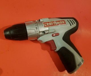 Craftsman Nextec Compact Drill/driver 12v Rare Bare Tool Only 320.  11221