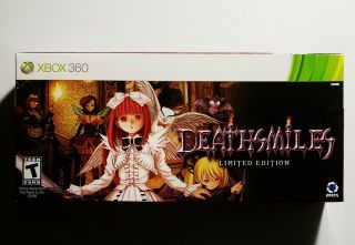 Deathsmiles - Limited Edition (microsoft Xbox 360,  2010) Rare Shmup