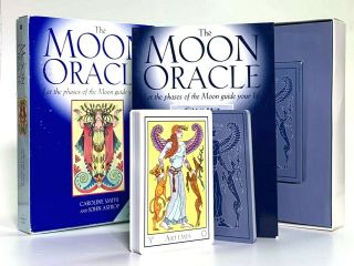The Moon Oracle Tarot Set By Caroline Smith 2000 Rare,  Pre - Owned