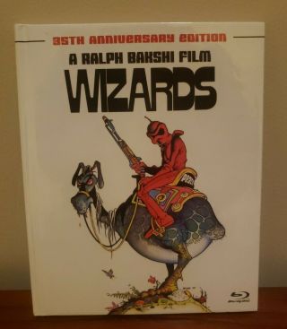 Wizards (bluray Digibook Oop Rare) Ralph Bakshi
