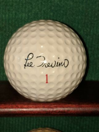Vintage Lee Trevino Signature Golf Ball.  Faultless H4