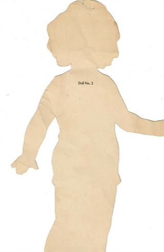 VINTAGE SHIRLEY TEMPLE PAPER DOLL 14 1/2 INCHES 3
