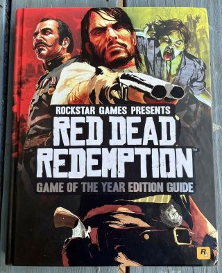 Rare Red Dead Redemption Game O/t Year Limited Ed.  Hardcover Book Ps3 Xbox 360