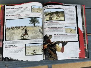 RARE Red Dead Redemption Game o/t Year Limited Ed.  HARDCOVER Book PS3 Xbox 360 2