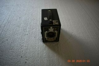 Vtg Kodak Brownie Junior Six - 20 Jr 6 - 20 Film Camera Art Deco Box Antique 062