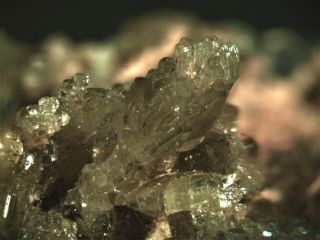Vesuvianite Chromium Rare Mineral Micromount From Italy
