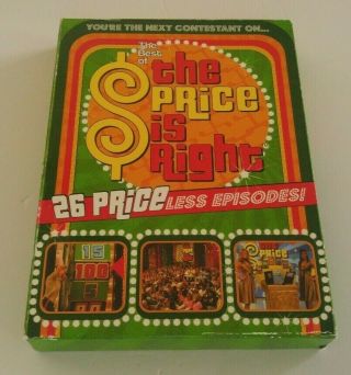 The Best Of The Price Is Right Dvd 4 - Disc Set Rare Tv Show