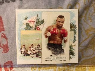 2006 Allen Ginter Mike Tyson 301 Box Topper Boxing World Champion Hof Card Rare