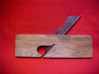 Antique Round Wood Wooden Molding Plane,  No Makers Mark