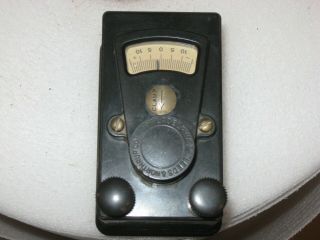 Antique Vintage Galvanometer /ammeter