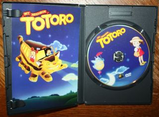 MY NEIGHBOR TOTORO (DVD,  2002) VG Cond.  Rare.  20th Cent FOX DUB.  Animated Ghibli 2