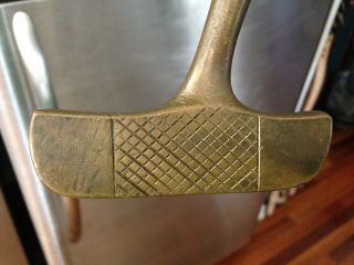 Macgregor Hole Out Putter Rare Vintage Collectible Golf Club 34.  5 Center Shafted