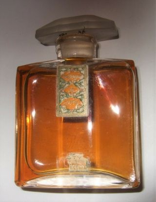 Vintage Emeraude By Coty Perfume Art Deco Rare