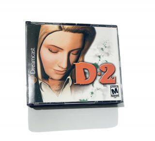 D2 Sega Dreamcast 2000 Complete Rare Oop Survival Horror