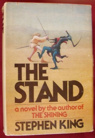 The Stand By Stephen King (1978,  Hardcover) - Hc,  Dj - Orig.  Bce - Rare -