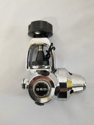 Vintage Rare Gsd Spinnaker 1st Stage Scuba Diving Regulator Made In Italy,  Ci.