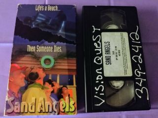 Sand Angels Very Rare Vhs Sov Horror/comedy 1996 Tri - Line Ent.  Helle Micaelson