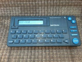 Texas Instruments Thesaurus Spell - Checker Ti Rr - 1 1988 Rare