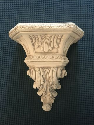 Hand Crafted Wall Hanging Plant Sconce Antique Shabby Chic Indoor/outdoor