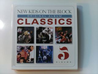 Kids On The Block - Album Classics (5 - Cd Box) Rare Oop