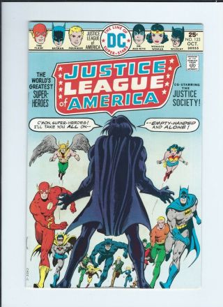 Justice League Of America 123 - Comic Book Rare Key