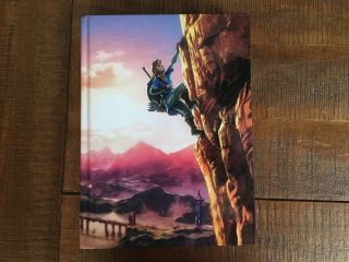 The Legend Of Zelda: Breath Of The Wild : The Complete Official Guide.  Rare