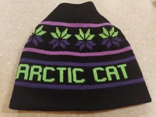 Vintage Arctic Cat Knit Hat Artic Vintage 1970 