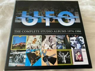 Ufo - Complete Studio Albums 1974 - 1986 [box] 10 Cd Chrysalis Schenker Oop Rare