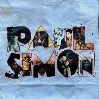 Paul Simon Vintage 1999 Concert Tour T Shirt Size Xxl Rare