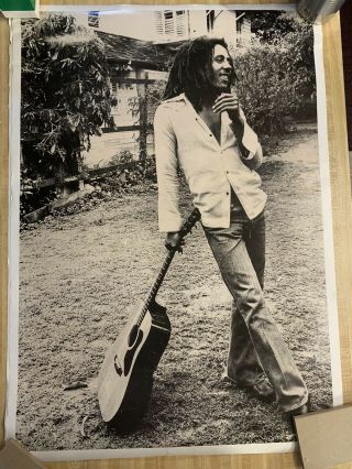 Rare Vintage Bob Marley Poster