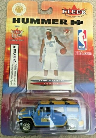 2004 - 05 Fleer Ultra Carmelo Anthony,  Hummer H2 Toy In A Pack Rare