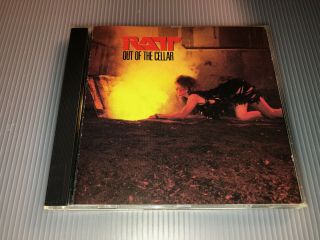 Ratt Out Of The Cellar Rare Cd Stephen Pearcy Heavy Metal Hard Rock Glam