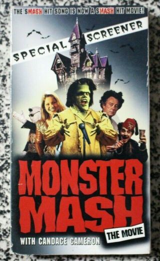 Monster Mash " Frankenstein Sings " (screener) Vhs 1995 Rare Oop Htf Horror Musical