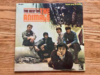 The Best Of The Animals - Lp Se 4324 - - 1966