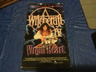 Witchcraft Iv - Virgin Heart 1992 Vhs 90s Horror Rare Cult Classic