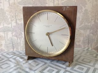 Rare Vintage Mid Century Junghans Meister Chiming Clock Floaring Balance