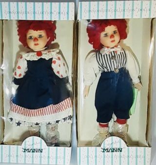 Rare Limited Edition Doll Set Seymour Mann Porcelain Dolls American Sweethearts