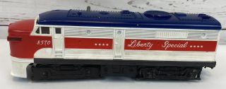 Lionel 8570 O Scale/gauge Liberty Special Diesel Locomotive Engine Vintage Rare