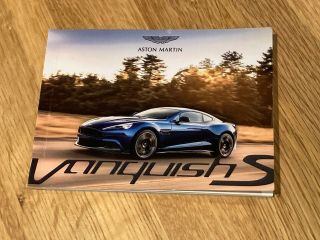 Aston Martin Vanquish S - Quick Reference Guide - Rare And Collectable