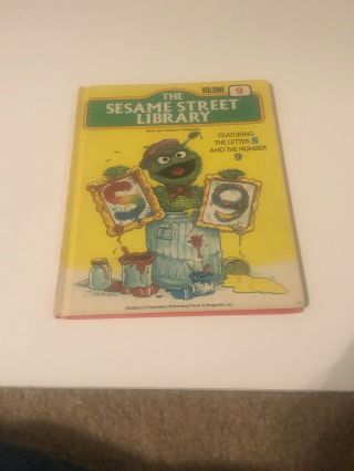 Vintage 1978 The Sesame Street Library Volume 9 With Jim Henson 