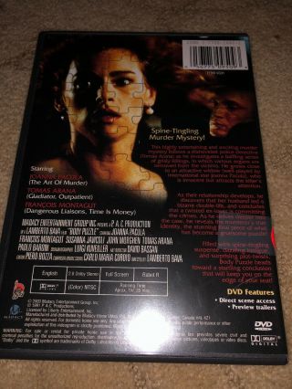 Body Puzzle (DVD,  1992) Joanna Pacula Lamberto Bava Rare Horror 2