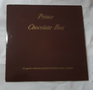 Prince " Chocolate Box " Rare Vinyl Lp Studio Outtakes