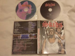 Skids Live 2010 Dvd Richard Jobson Region 2 Pal With Very Rare 6 Track Promo Cd