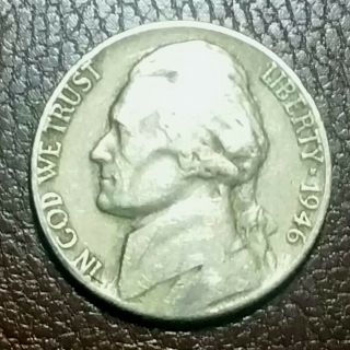 1946d Nickel D Over Horizantal S Rare Error Nickel